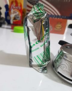 Thỏi than shisha hương chanh rất dễ sử dụng