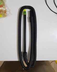 Đầu hút shisha sau khi đã cắm vào vòi hút