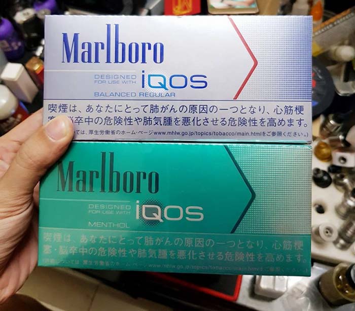 9 vị thuốc lá Marlboro IQOS hiện đang được lưu hành