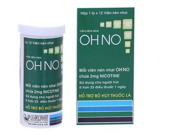 Kẹo cai thuốc lá Ohno