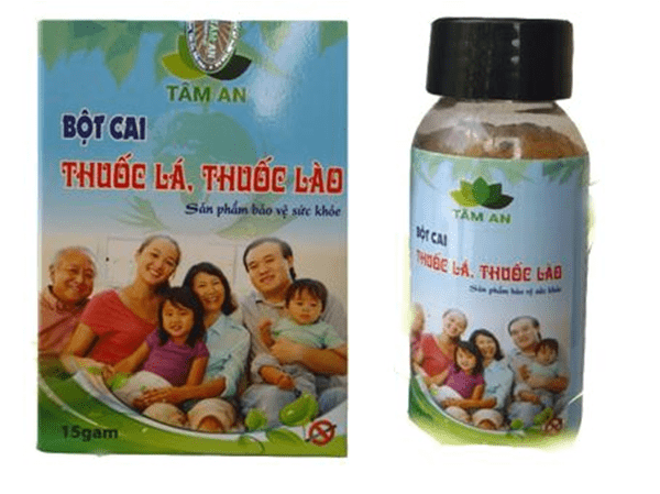 Bột cai thuốc lá Tâm An