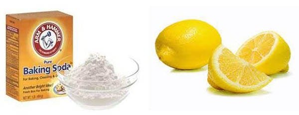 Chanh và baking soda đều là hai thứ có sức công phá các mảng bám trên răng rất tốt