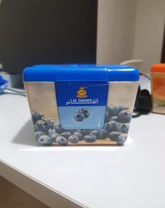 Thuốc shisha Alfakher Tobacco hộp nhựa to 250g hương việt quất