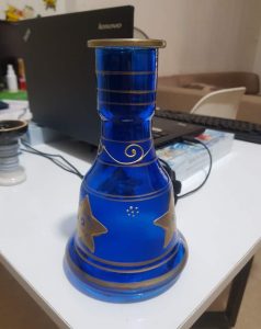 Đế bình trung thuôn và dài dùng ron chén 4 khấc