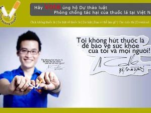 sáng kiến Click Không Thuốc Lá đem lại hiệu quả thiết thực