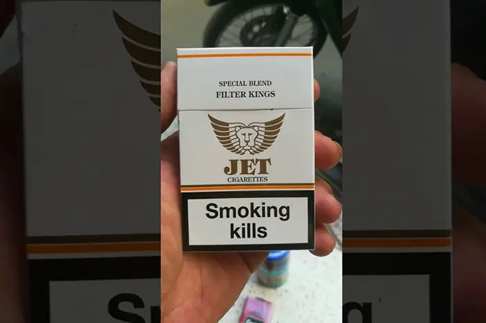 Thuốc lá jet trắng là một thương hiệu quen thuộc trên thị trường thuốc lá Việt Nam. 